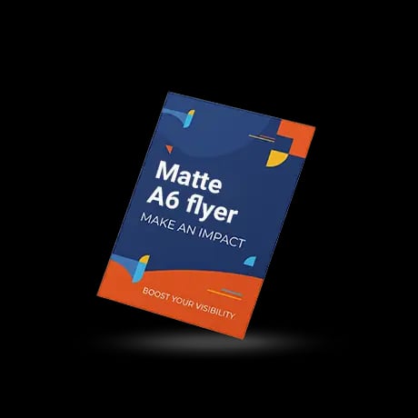 Flyer A6 mat