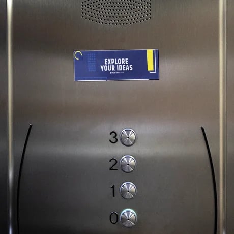 Autocollants pour utilisation intérieur 