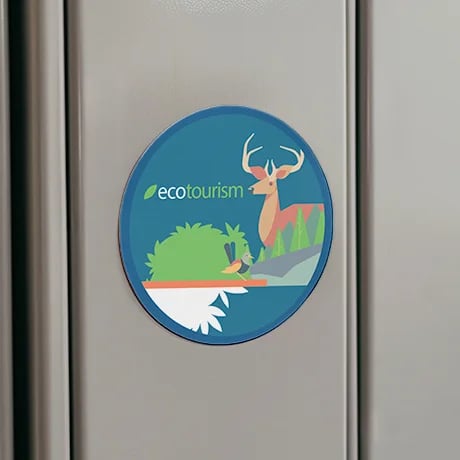 Autocollants écologiques pour utilisation extérieur