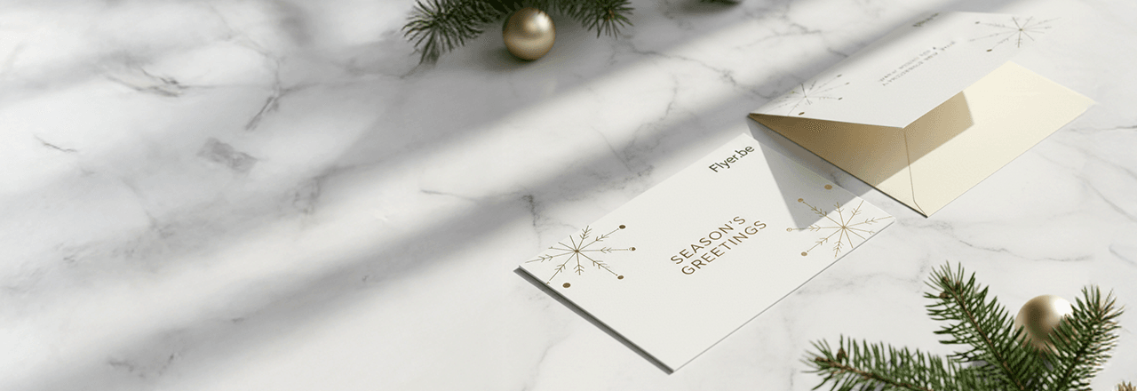 Gids creatie perfecte kerstkaart en gepersonaliseerde wenskaart