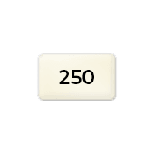 Parelachtige kaart 250 g
