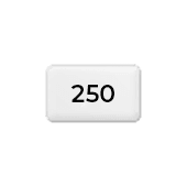 Mat bed 250 g