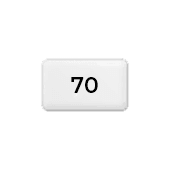 Mat bed 70 g