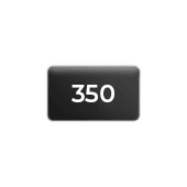 Zwarte kaart 350 g