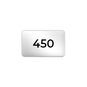 450 g mat sulfaat karton