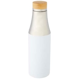 Hulan koperen vacuüm geïsoleerde roestvrijstalen fles van 540 ml met bamboe deksel