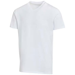 T-shirt unisexe en coton bio certifié OCS Balfour à manches courtes et col en V de 200 g/m²